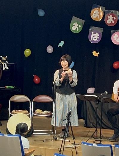 オカリナとオーシャンドラムの様子