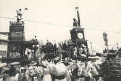 昭和40年頃の熊谷うちわ祭り