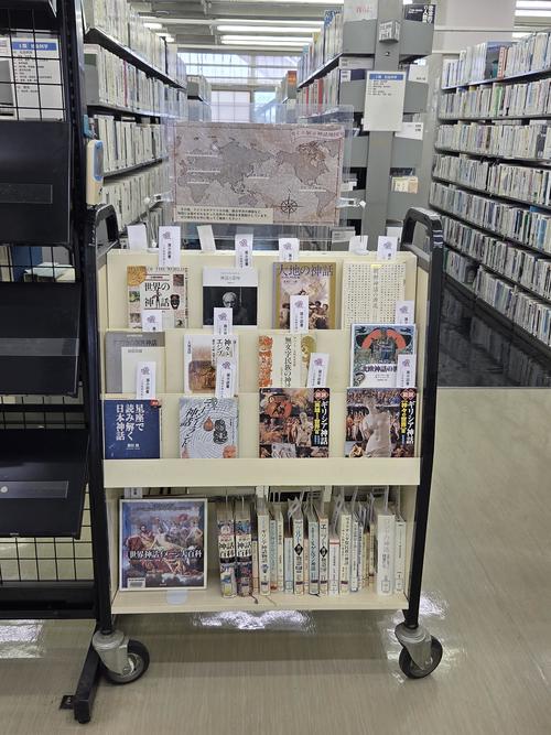 展示裏面・地図