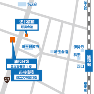 浦和分馆交通